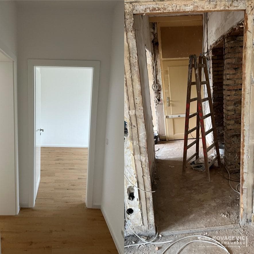 Renovierung und Sanierung Beispiel