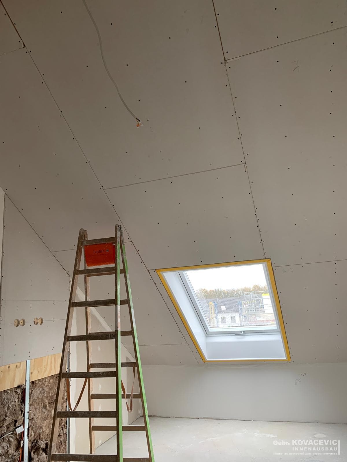 Dachgeschossausbau Arbeiten